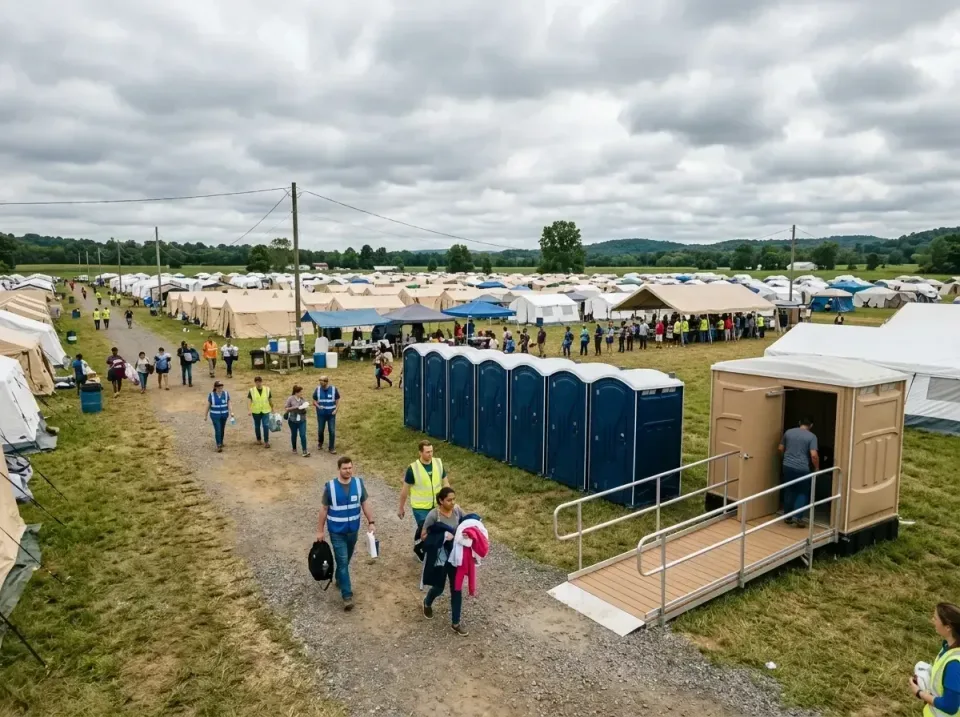 disaster-relief-camp-restrooms-010 — frequently asked questions, Dumpster & Portable Bathrooms Rental in Indian River Estate…